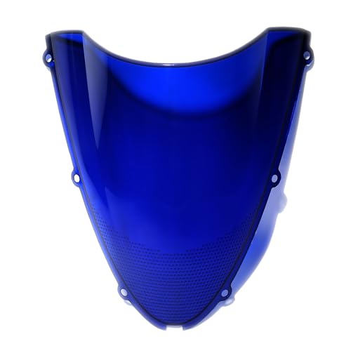 Für Ninja ZX6R ZX636 ZX10R 2005-2008 Motorrad Windschild Windabweiser(BLAU) von WKXTECZT