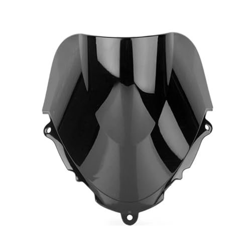 Für Suzuki Für Katana GSX600F GSX750F GSX 600F 750F 1998-2008 Motorrad Windschild Double Bubble Verkleidung Windabweiser(Schwarz) von WKXTECZT