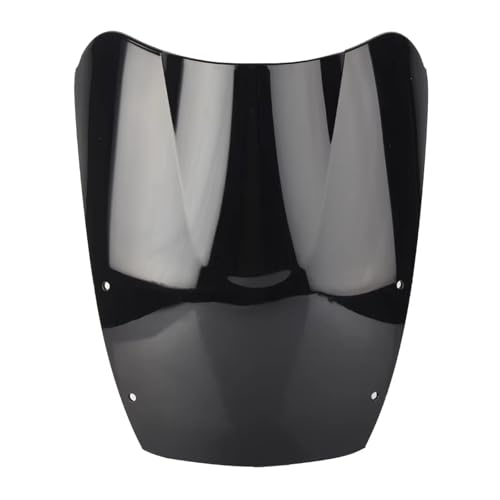 Für Suzuki GSX 600F 750F Für Katana GSX600F GSX750F 1987-1997 Motorrad Windschild Windabweiser(Schwarz) von WKXTECZT