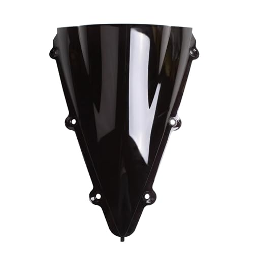 Für YZF R1 2004-2006 Motorrad Windschutzscheibenschutz Deflektor Windabweiser(Schwarz) von WKXTECZT