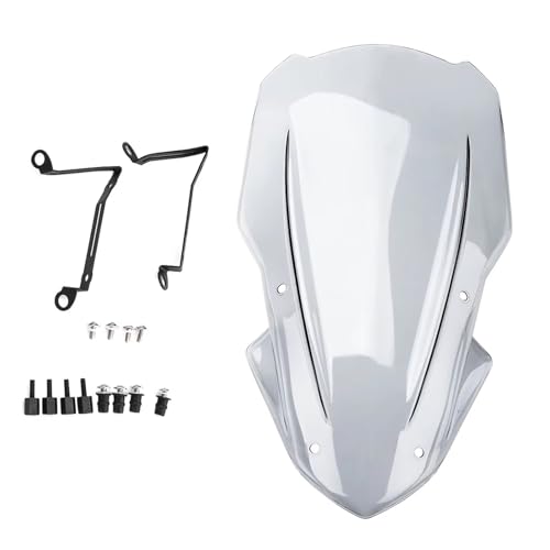 Für Z 900 Z900 2017-2019 Motorrad Windschutzscheibe Windabweiser(B with Bracket) von WKXTECZT