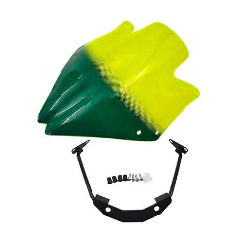 Für Z750 Z750R 2007 2008-2012 Motorrad Windschutzscheibe Deflektor Windabweiser(GRÜN) von WKXTECZT