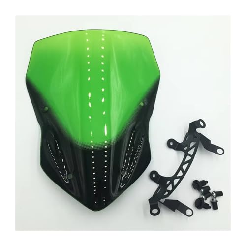 Für Z900 Z 900 2017 Motorrad Windschutzscheibe Windabweiser(GRÜN) von WKXTECZT