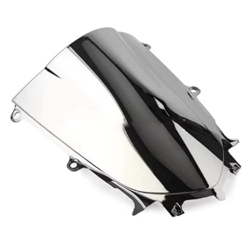 Motorrad Deflektor Windschutzscheibe Für YZF-R7 R7 YZF600 YZF-R6 R6 2017 2018-2024 Windabweiser(Chrom) von WKXTECZT