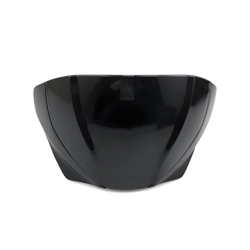 Motorrad Frontscheibe Windschutzscheibe Verkleidung Deflektor Für Trident 660 2021-2025 Windabweiser(Schwarz) von WKXTECZT
