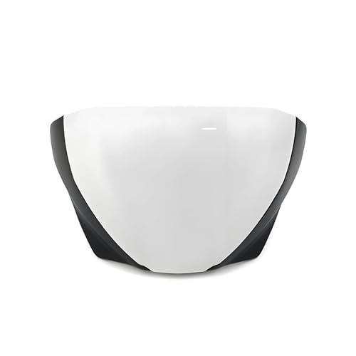 Motorrad Frontscheibe Windschutzscheibe Verkleidung Deflektor Für Trident 660 2021-2025 Windabweiser(Weiß) von WKXTECZT