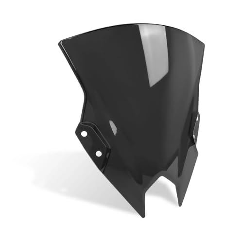 Motorrad Frontscheibenabdeckung Windschotter Für Ninja 500 SE Für Ninja500 2024-2025 Windabweiser(Schwarz) von WKXTECZT