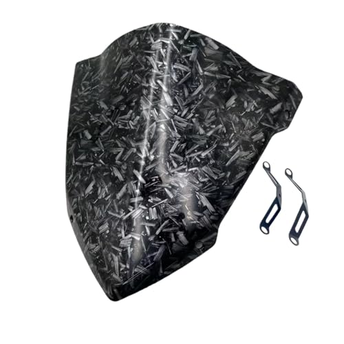 Motorrad Sport Touring Windschutzscheibe Deflektor Für MT25 MT03 2020-2025 Windabweiser(Schwarz) von WKXTECZT