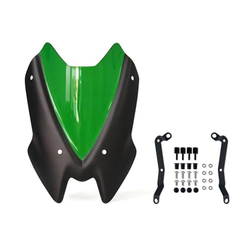 Motorrad Sport Windschutzscheibe Deflektor Für Z900 Z 900 Z650 2020-2024 Windabweiser(GRAU) von WKXTECZT