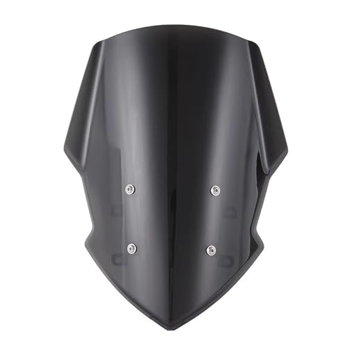 Motorrad Windschild Für MT07 MT-07 FZ-07 MT 07 2018-2020 Windabweiser(Schwarz) von WKXTECZT