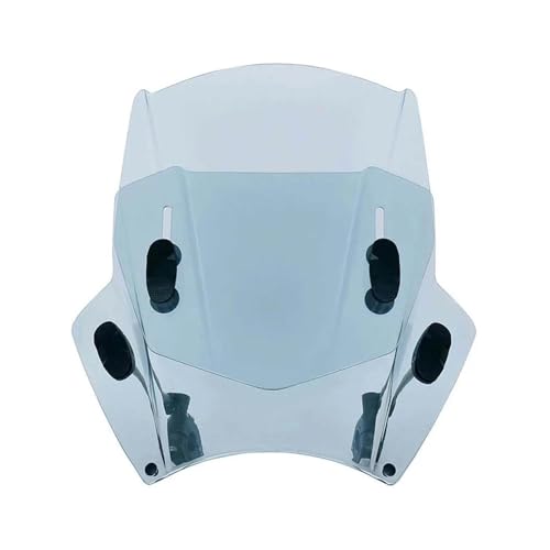 Motorrad Windschutzscheibe Abdeckungen Bildschirm Deflektor Für Zontes G1-125 G1125 2021-2023 Windabweiser(GRAU) von WKXTECZT