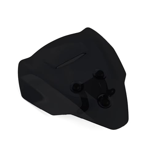 Motorrad Windschutzscheibe Deflektor Für Ducati V4 V4S V4SP 2020-2022 Windabweiser(Schwarz) von WKXTECZT