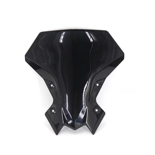 Motorrad Windschutzscheibe Deflektor Für Z 900 Z900 Z650 2020-2024 Windabweiser(Schwarz) von WKXTECZT