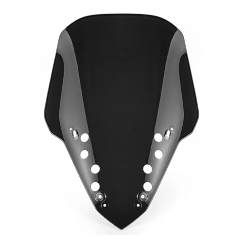 Motorrad Windschutzscheibe Deflektor Spoiler Für Xmax300 Xmax125 XMAX125 XMAX300 2023-2024 Windabweiser(Schwarz) von WKXTECZT