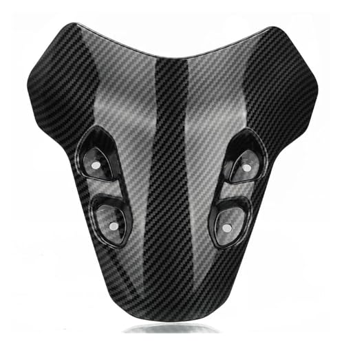 Motorrad Windschutzscheibe Deflektoren Displayschutzfolie Für MT07 MT-07 MT 07 2021-2023 Windabweiser(Kohlefaser) von WKXTECZT