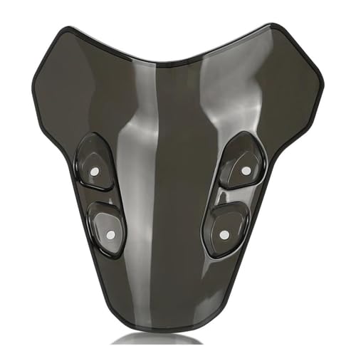 Motorrad Windschutzscheibe Deflektoren Displayschutzfolie Für MT07 MT-07 MT 07 2021-2023 Windabweiser(Schwarz) von WKXTECZT