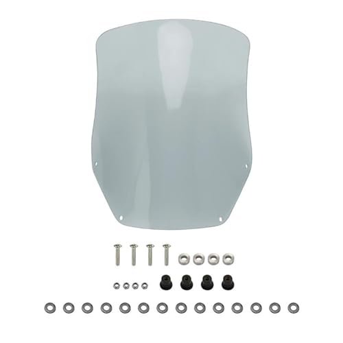 Motorrad Windschutzscheibenabdeckungen Bildschirm Windschotter Für WR450F 2003-2023 Windabweiser(GRAU) von WKXTECZT