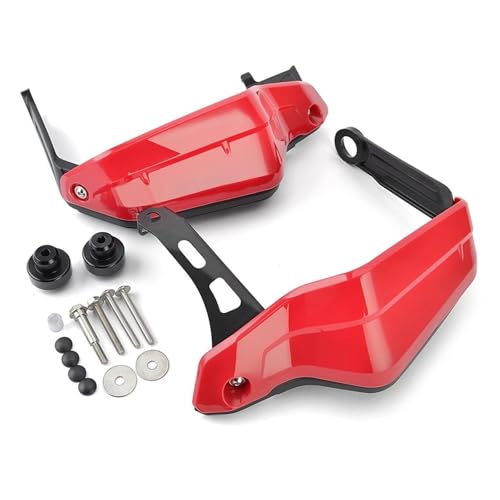 WKXTECZT Motorrad-Lenkerschutz Für XL750 Für Transalp 2023-2024 Motorrad XL 750 Handschützer Griffschutz Handschutz Lenkerschutz Handschutz(Rot) von WKXTECZT