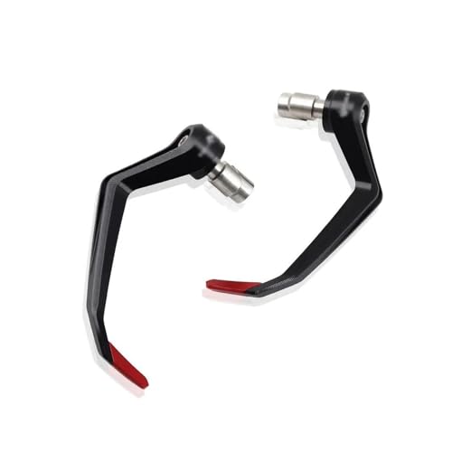 WKXTECZT Motorrad-Lenkerschutz Motorrad Bugschutz Bremse Kupplung Hebel Protector Handschutz Für Ducati Für Streetfighter V2 V4 S SP V2 V4 V4S V4SP Handschutz(Rot) von WKXTECZT