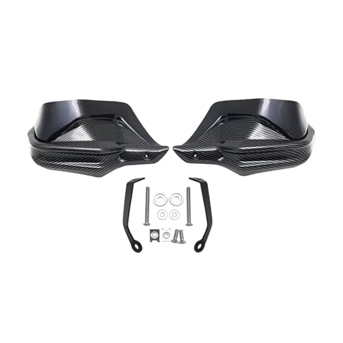 WKXTECZT Motorrad-Lenkerschutz Motorrad Handschützer Schild Wächter Windschutzscheibe Hand Windschutz Für CFMOTO 800MT MT800 MT-800 MT 800 MT Handschutz(Ruß-Set) von WKXTECZT