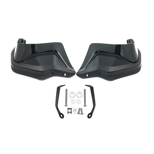 WKXTECZT Motorrad-Lenkerschutz Motorrad Handschützer Schild Wächter Windschutzscheibe Hand Windschutz Für CFMOTO 800MT MT800 MT-800 MT 800 MT Handschutz(Schwarzes Set) von WKXTECZT