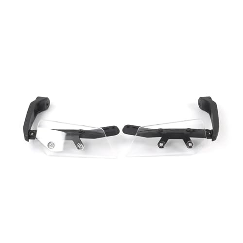 WKXTECZT Motorrad-Lenkerschutz Motorrad Handschutz Protektor Handschützer Schutzstange Endbasis Für Y&amaha MT-09 MT09 SP MT 09 SP 2024 Handschutz(Transparent Set) von WKXTECZT
