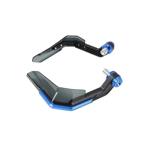 WKXTECZT Motorrad-Lenkerschutz Universal Protector Modifikation Schutzausrüstung Motorrad Handschutz Schild Winddicht Motorrad Motocross Handschutz(BLAU) von WKXTECZT