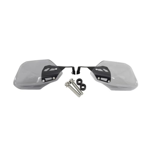 WKXTECZT Motorrad-Lenkerschutz for B&MW K1600B K1600GT K1600GTL 2017-2020 Motorcycle Handguards Shield Hand Guard Protector Windshield Handschutz(SMO-ky Gray) von WKXTECZT