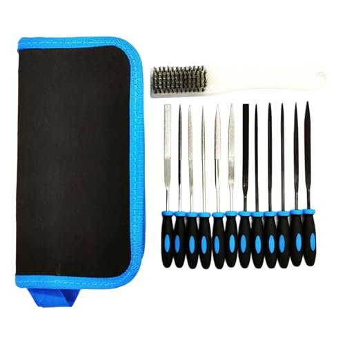 13pcs Comprehensive Metalldatei Mit Pinsel Genauungsdatei Mit Reinigungsbürste Für Komplizierte Handwerks Und Reparaturen Metall Eingestellt 13pcs Comprehensive Metalldatei Mit Pinsel Genauungsdatei Mit Reinigungsbürste Für Komplizierte Handwerks Und Reparaturen Metall Eingestellt von WKabnkn