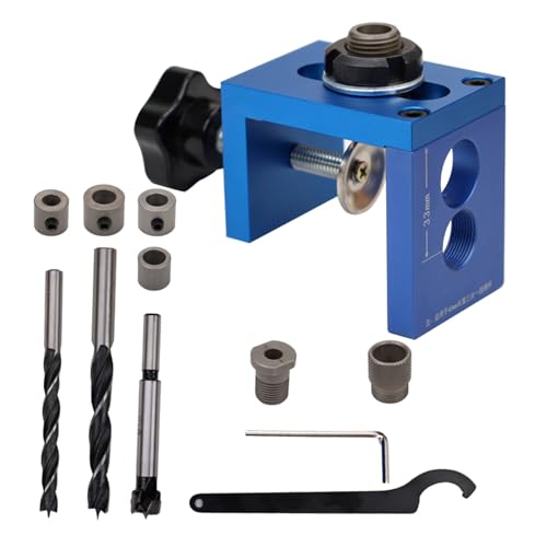 3 In 1 Dübel Jigs Set 8/10/15mm Bohrer Vorlage Dübellochhandbuch Für Holzbearbeitung Gerade Löcher Verstellbare Doweling Jigs Drill Guide 3 In 1 Dübel Jigs Set 8/10/15mm Bohrer Vorlage Dübellochhandbuch Für Holzbearbeitung Gerade Löcher Verstellbare Doweling Jigs Drill Guide von WKabnkn