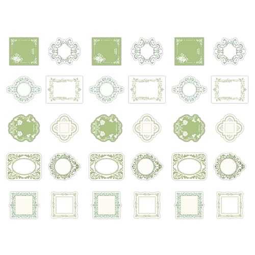 30 Blätter Retro Memos Pad Craft Paper Framework Notizbilder Dekoration Nachrichtennotizen Für Schüler 30 Blätter Retro Memos Pad Craft Paper Framework Notizbilder Dekoration Nachrichtennotizen Für Schüler von WKabnkn