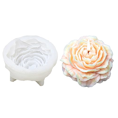 Epoxy Handgefertigte Seife Schimmel Stereo Pfingstrose Blumenkerzenform Für Dekoration Machen Seifen Kerze Schmelze Harz Halloween Stereo Epoxy Handgefertigte Seife Schimmel Stereo Pfingstrose Blumenkerzenform Für Dekoration Machen Seifen Kerze Schmelze Harz Halloween Stereo von WKabnkn