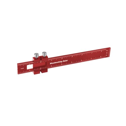 Holzbearbeitung Lineal Konstruktionsmessung (6/8/12 Zoll) Präzisions Taschen Präzisionsschreiber Lineal von WKabnkn