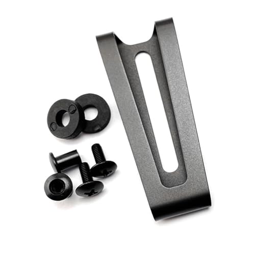 K Scheidezubehör Taillenclip Scheide Back Set Holsters Zubehör Kydex Gürtelersatzgürtel Edelstahl von WKabnkn