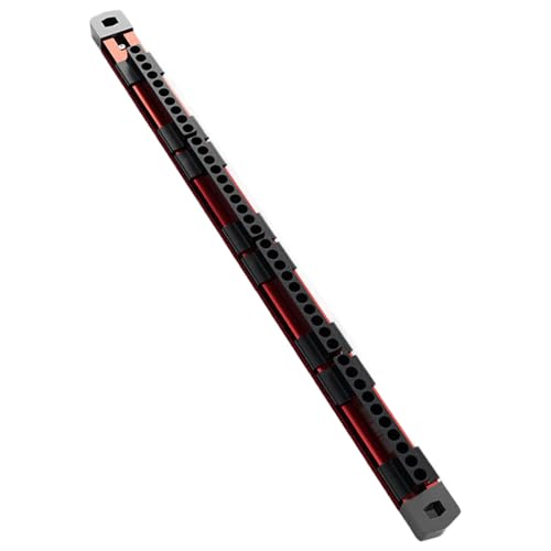 Magnet Slidable Bohrbithalter 40 Löcher Speicher Organisatoren Für Schraubendreher Bohrer Speicher Rack Rails Schraubendreher Organisatoren von WKabnkn