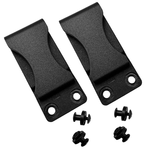 Messerscheide Zurück Clip Für Werkzeugscheide Sichere Befestigung Easy Traging Mount Scabbard Einfache Taille Zum Tragen von WKabnkn