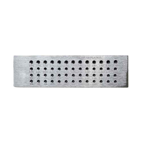 Multifuntioanl Draht Drawplate Schmuckherstellung Werkzeug Ziehplatte Drahtformungsplatte Kohlenstoffstahl Textur Für Juweliere Juwelierhandwerk Teller Vorhanden Multifuntioanl Draht Drawplate Schmuckherstellung Werkzeug Ziehplatte Drahtformungsplatte Kohlenstoffstahl Textur Für Juweliere Juwelierhandwerk Teller Vorhanden von WKabnkn
