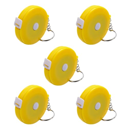 Packung Von 5 Kleinen Klebeband Einziehbares Maßband Sie Körperschneiderungstoffmesswerkzeug 150 Cm Büropersonal. Packung Von 5 Kleinen Klebeband Einziehbares Maßband Sie Körperschneiderungstoffmesswerkzeug 150 Cm Büropersonal. von WKabnkn