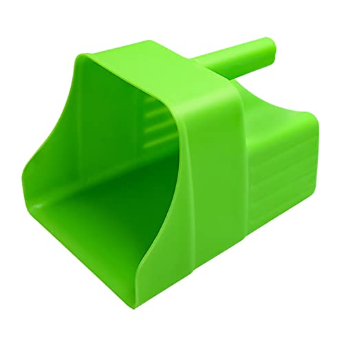 WKabnkn Plastikfutter Scoop Heavy Duty Langlebiger Eisschugel Für Kommerzielles Restaurant Und Lebensmittelservice Mit Großer Kapazität Grüne Plastik Utility Scoop von WKabnkn