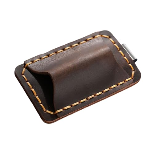 Stifthalter Mit Clip 1.7x2.8inch Leder Notebook Single Slot Sleeve Für Journalplaner Pen Hülle Stifthalter Mit Clip 1.7x2.8inch Leder Notebook Single Slot Sleeve Für Journalplaner Pen Hülle von WKabnkn