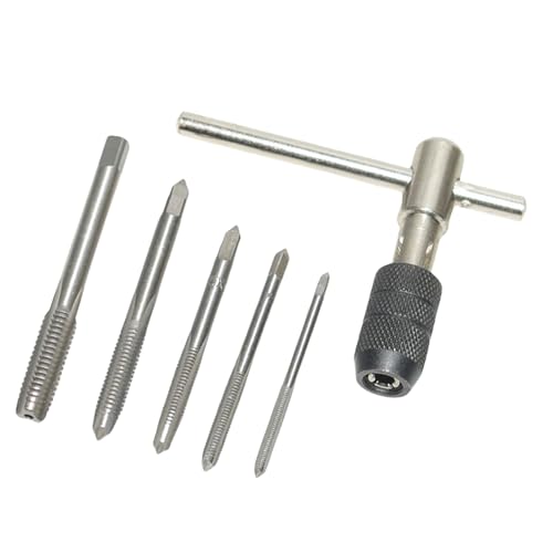 5pcs 3-6mm T Geformte Wasserverschlüsse Für Gewinde Mit 3-8 Handwerkzeug Für Metall Und Holz T Form Tippschlüssel Auf Gewinde Tippt von WKabnkn