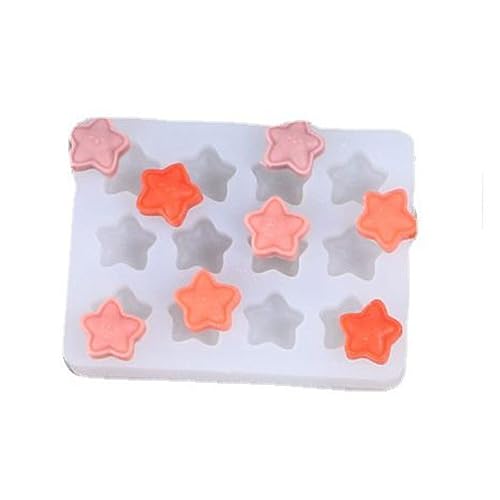WKabnkn Feuerlack Wachs Pellet Silikonform Sicht Wachsstangen Harzform Handgefertigte Seal Stamp Formen Für Partyeinladungskarten Feuerfarbe Pellet Silcon Formen Perlenformen von WKabnkn