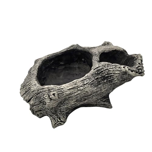 WKabnkn Garten Vintage Wood Look Blumentöpfe Imitation Pflanze Verbesserung Der Schönheit Der Pflanze Für Sukkulenten Die Natürliche Ästhetische Gartentöpfe Freien Verstärken von WKabnkn