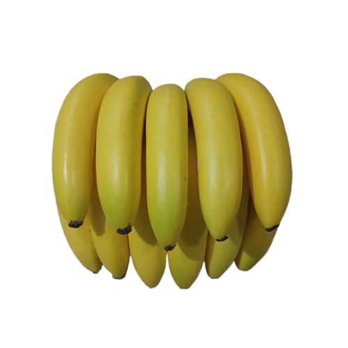 WKabnkn Künstliche Banane Bündel Gelbe Banane Cluster Dekorationen Simulation Fruchtmodell Fotografie Requisiten Shop Küche Obst Bündel WKabnkn Künstliche Banane Bündel Gelbe Banane Cluster Dekorationen Simulation Fruchtmodell Fotografie Requisiten Shop Küche Obst Bündel von WKabnkn