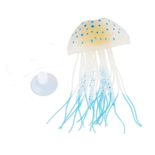 WKabnkn Leuchtende Quallen Ornamentendekoration Für Aquariumfische Für 2 2 X 5 9 Zoll Künstliche Fluoreszenzbewegungsqualle Aquarium Dekoration Ornament Fischtank Landschaftsbau Simulation Handwerk WKabnkn Leuchtende Quallen Ornamentendekoration Für Aquariumfische Für 2 2 X 5 9 Zoll Künstliche Fluoreszenzbewegungsqualle Aquarium Dekoration Ornament Fischtank Landschaftsbau Simulation Handwerk von WKabnkn
