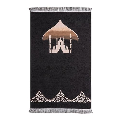 WKabnkn Muslime Gebetsteppiche Mit Quasten Weiche Islamische Gebetsmatte Teppichanbetung Bauernhäuser Kirche Home Decors 100x70 cm Teppich WKabnkn Muslime Gebetsteppiche Mit Quasten Weiche Islamische Gebetsmatte Teppichanbetung Bauernhäuser Kirche Home Decors 100x70 cm Teppich von WKabnkn