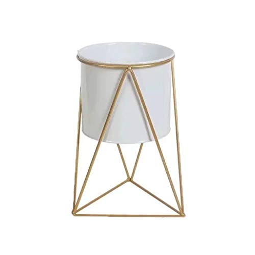 WKabnkn Nordischer Stil Geometrischer Metall Eisenblumentopf Sukkulente Pflanzendisplay Ornamente Home Office Garten Blumentopf Innen Innen Groß WKabnkn Nordischer Stil Geometrischer Metall Eisenblumentopf Sukkulente Pflanzendisplay Ornamente Home Office Garten Blumentopf Innen Innen Groß von WKabnkn