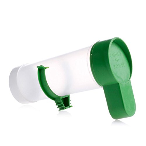 WKabnkn Papageifutter Für Käfig Sichtweite Wasserspender Keine Messwasserer Cockatiel Cage Accessoires Automatische Fütterung 5oz Vogelfutterständer Holz von WKabnkn