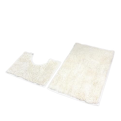WKabnkn Set Von 2 Badezimmer Teppiche Badmatten Nicht Klappbarsch Teppiche Toilettenmatten Super Saugle Saugle Floor European Hotel Heimat Badezimmer Set WKabnkn Set Von 2 Badezimmer Teppiche Badmatten Nicht Klappbarsch Teppiche Toilettenmatten Super Saugle Saugle Floor European Hotel Heimat Badezimmer Set von WKabnkn