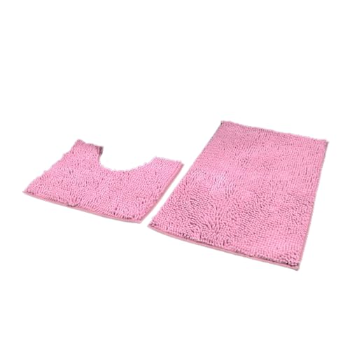 WKabnkn Set Von 2 Badezimmer Teppiche Badmatten Nicht Klappbarsch Teppiche Toilettenmatten Super Saugle Saugle Floor European Hotel Heimat Badezimmer Set WKabnkn Set Von 2 Badezimmer Teppiche Badmatten Nicht Klappbarsch Teppiche Toilettenmatten Super Saugle Saugle Floor European Hotel Heimat Badezimmer Set von WKabnkn